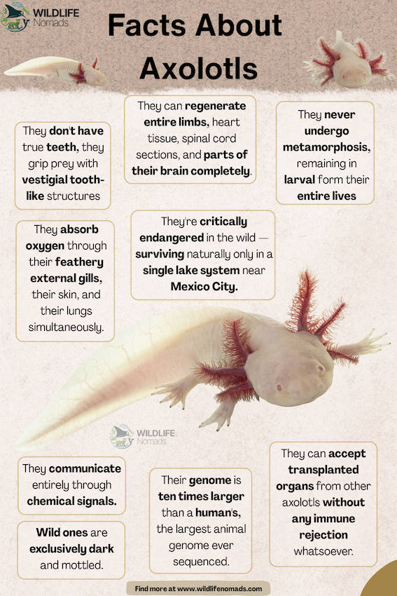 Facts About Axolotls