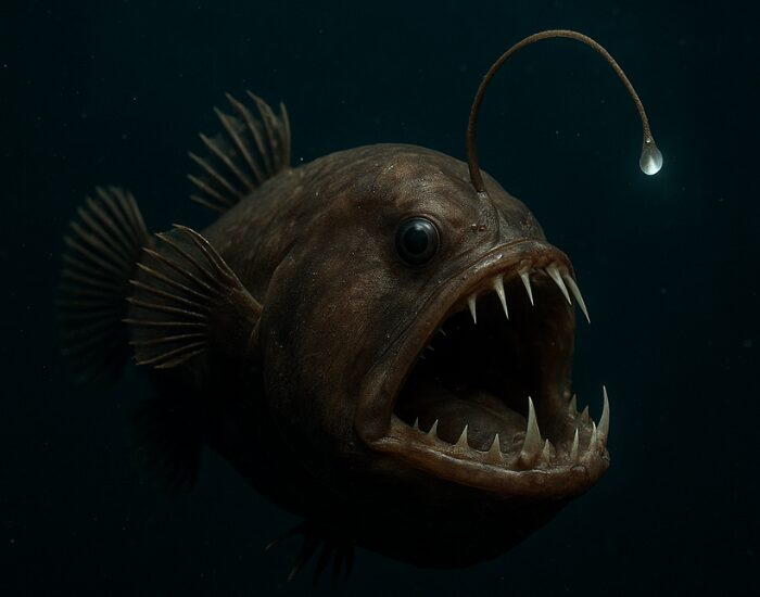 Angler fish illustration