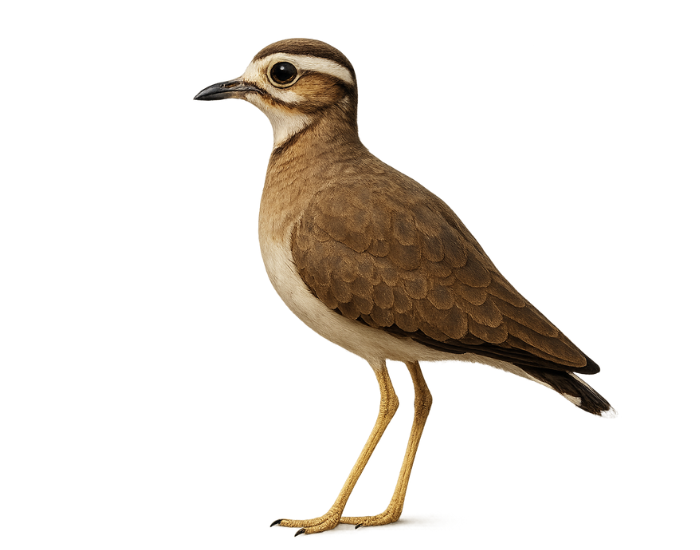 Jerdons-Courser-illustration.webp illustration of a Jerdon’s Courser