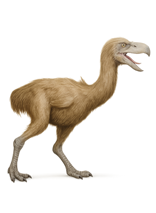 a terror bird digital illustration