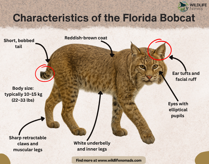 Characteristics of the Florida bobcat