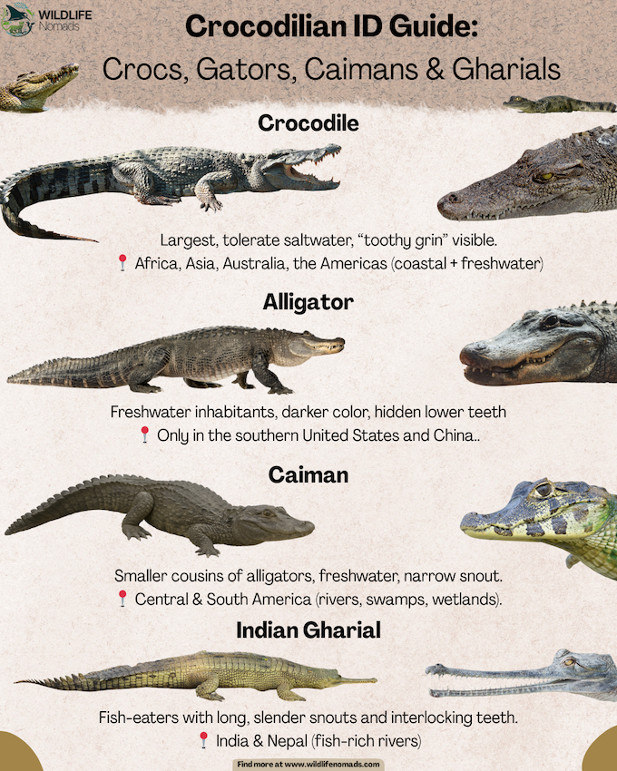 Crocodilian-ID-Guide-.webp Main differences between groups infographic