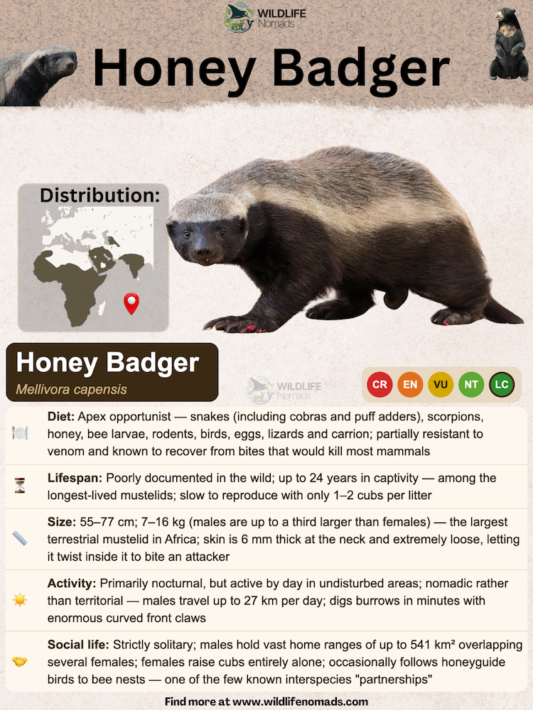 Honey-Badger-animal-profile.webp Honey Badger species profile