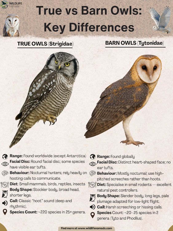 True-vs-Barn-Owls-Key-Differences.webp True vs Barn Owls: Key Differences infographic