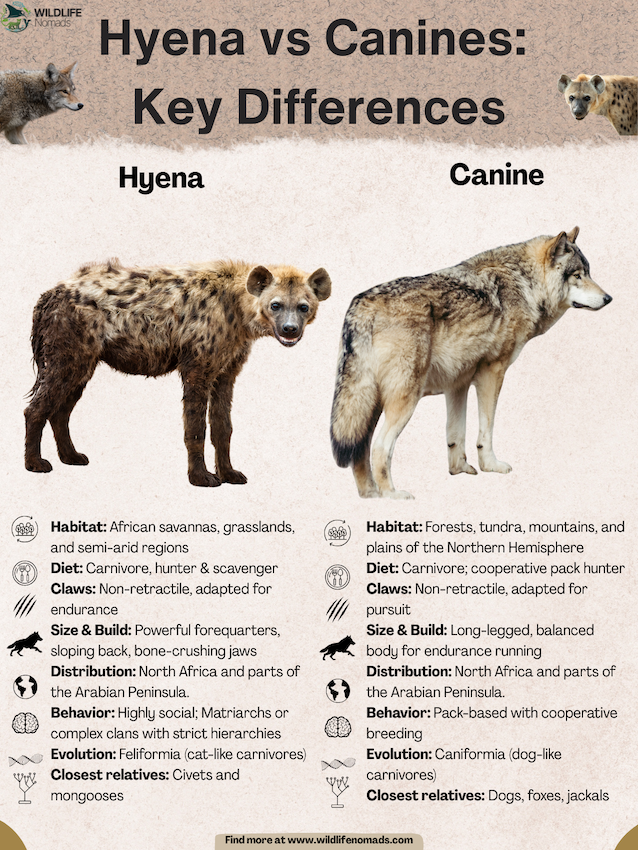 Hyena-vs-Canines-Key-Differences.webp Hyena vs Canines: Key Differences infographics