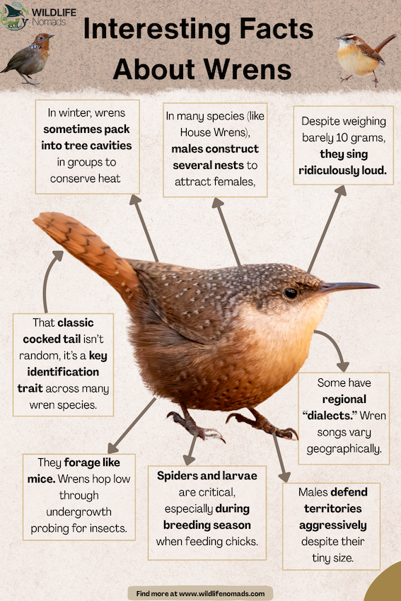 Interesting-Facts-About-Wrens.webp Interesting Facts About Wrens infographic