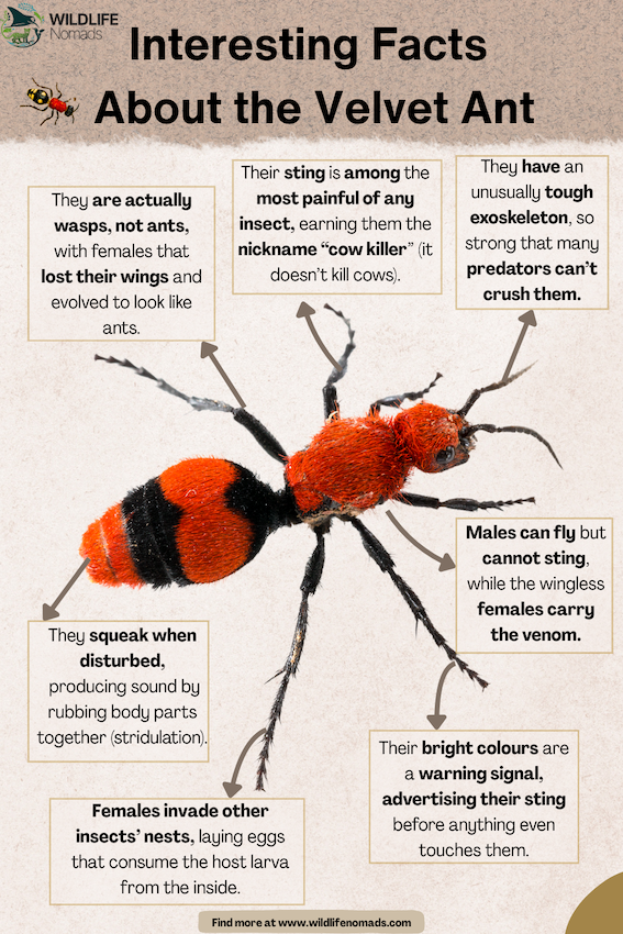 Interesting-Facts-About-the-Velvet-Ant.webp Interesting Facts About the Velvet Ant infographic