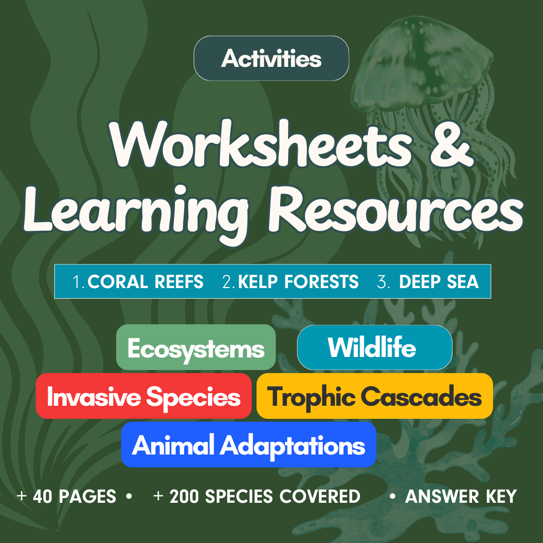 Animal science worksheets and learning resources cover