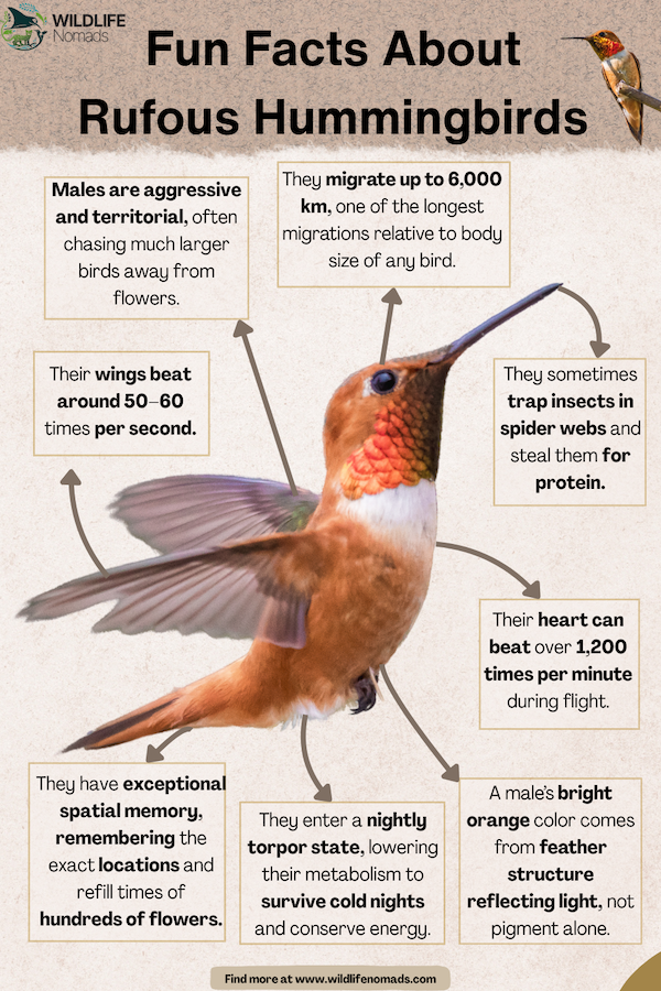 Fun-Facts-About-Rufous-Hummingbirds.webp Fun Facts About Rufous Hummingbirds infographic