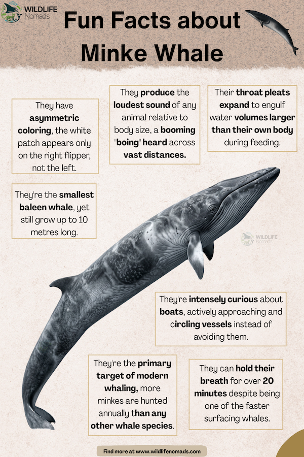 Fun-Facts-about-Minke-Whale.webp Fun Facts about Minke Whale infographic