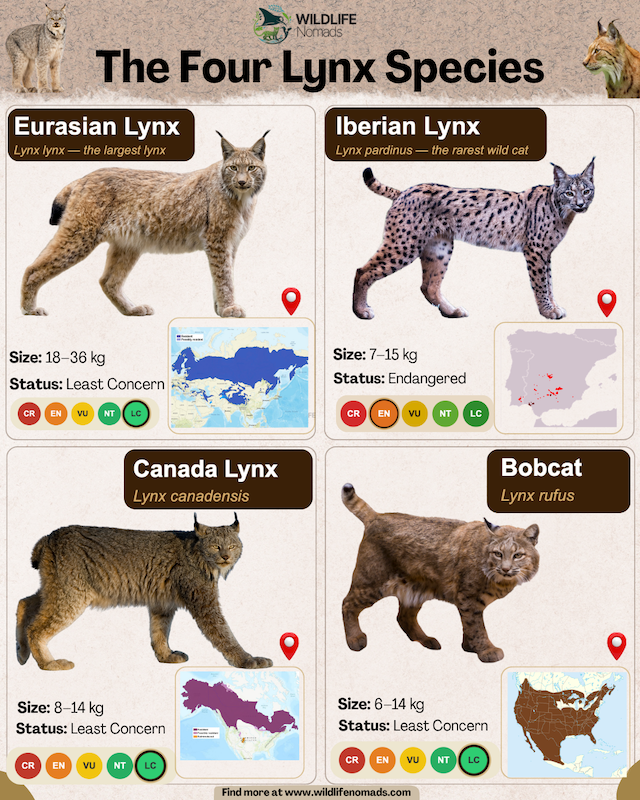 The-Four-Lynx-Species-infographic-chart.webp The Four Lynx Species infographic chart