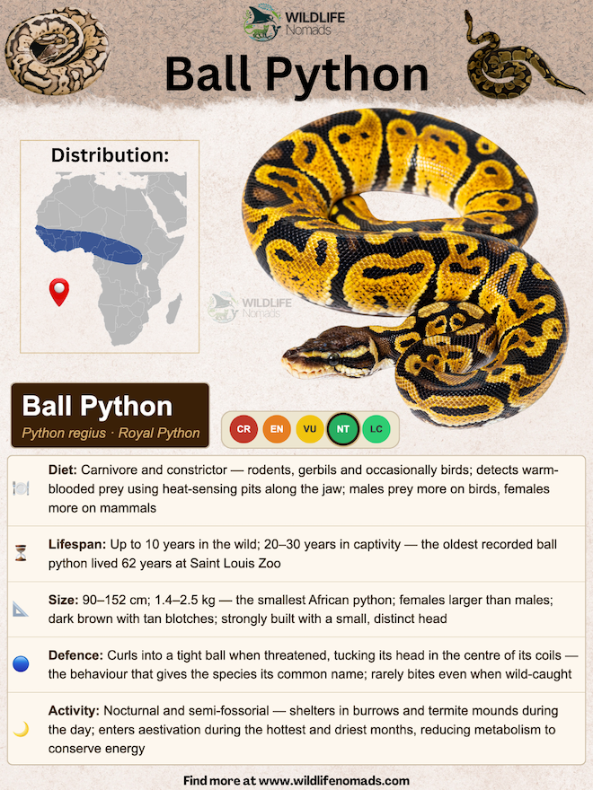 ball python species profile facts