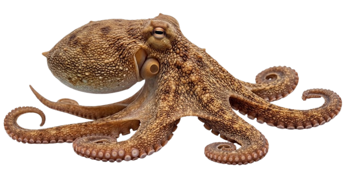 Common octopus, one of the species on the deep sea dive