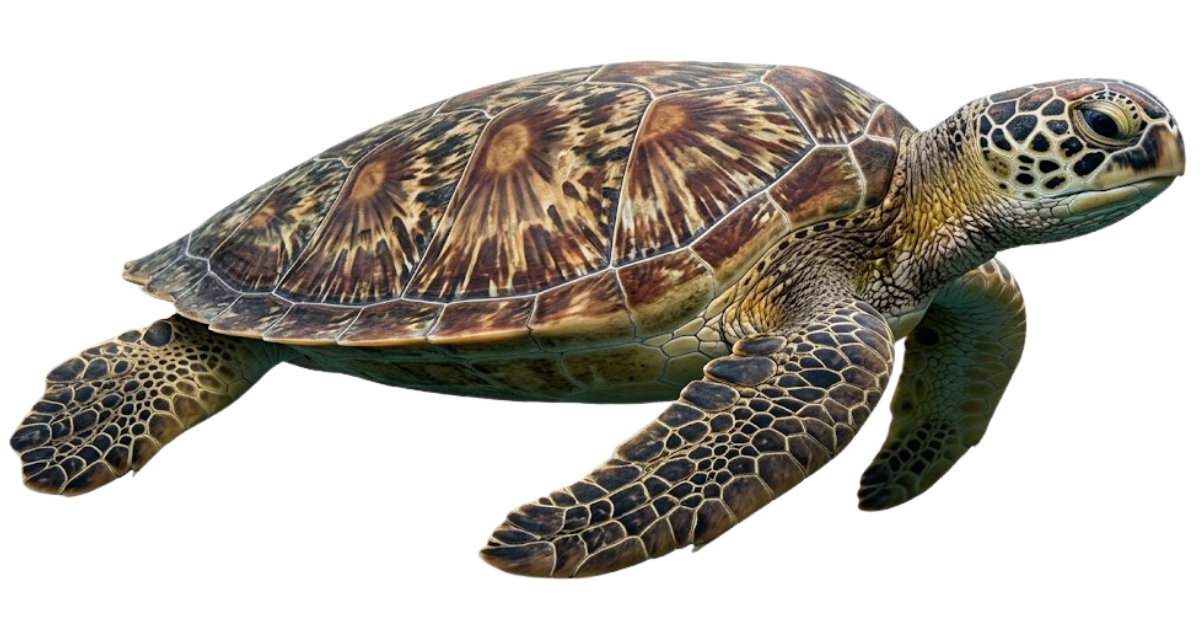 Green sea turtle, one of the species on the deep sea dive