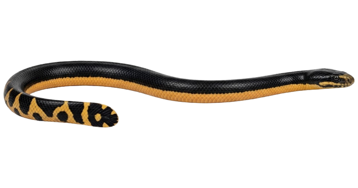 Sea snake, one of the species on the deep sea dive